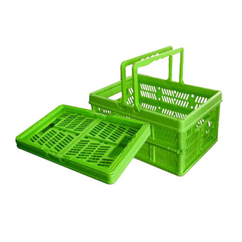 Foardielen fan fold shopping basket